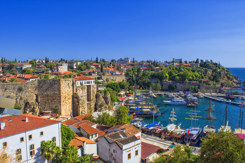Harbor in old town Kaleici - Antalya, Turkey